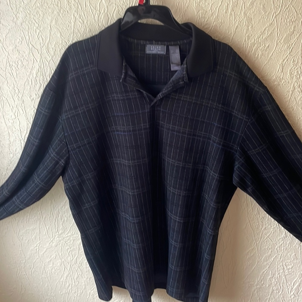 Men’s “Crazy Horse” collared sweater.